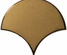 Настенная плитка SCALE Fan Metallic (23842)  10.6x12 от Equipe Ceramicas (Испания)