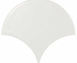 Настенная плитка SCALE FAN WHITE MATT (21977) 10.6x12 от Equipe Ceramicas (Испания)