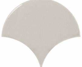 Настенная плитка SCALE FAN LIGHT GREY (21978) 10.6x12 от Equipe Ceramicas (Испания)
