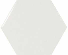 Настенная плитка SCALE HEXAGON WHITE (21911) 10.7x12.4 от Equipe Ceramicas (Испания)
