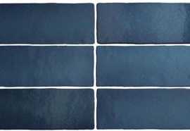 Настенная плитка MAGMA Sea blue (24964) 6.5x20 от Equipe Ceramicas (Испания)