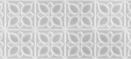 Настенная плитка Lissabon рельеф квадраты серый (LBU093D) 25x75 от Mei (Германия)