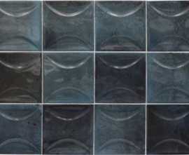 Настенная плитка HANOI ARCO BLUE NIGHT (30023) 10x10 от Equipe Ceramicas (Испания)