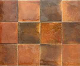 Настенная плитка HANOI BURNT RED (30018) 10x10 от Equipe Ceramicas (Испания)
