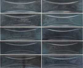Настенная плитка HANOI ARCO BLUE NIGHT (30041) 6.5x20 от Equipe Ceramicas (Испания)