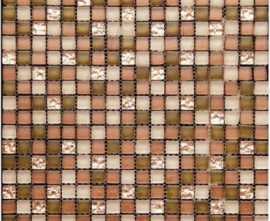 Мозаика Glass&Stone 4PST-030 микс (15x15) 29.8x29.8 от Natural Mosaic (Китай)