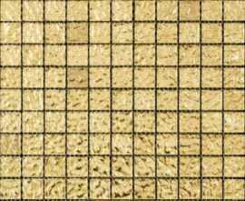 Мозаика MIRror QM-2512 (5BD-512) (золото) глянцевая (25,8х25,8) 30x30 от Natural Mosaic (Китай)