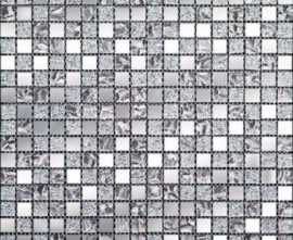 Мозаика MIRror QM-1542 глянцевая (15х15) 30x30 от Natural Mosaic (Китай)