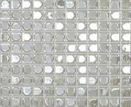 Мозаика Aura White (на сетке) белый 31.7x31.7 от Vidrepur (Испания)