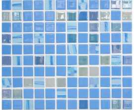 Мозаика Astra  Blue Голубой (на сетке) 31.7x31.7 от Vidrepur (Испания)